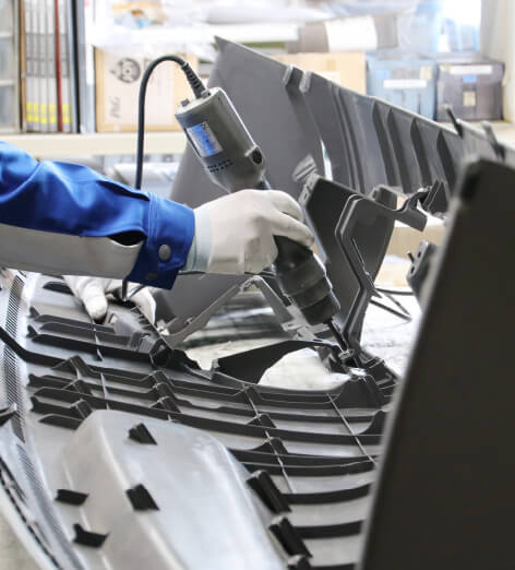 作業の様子の画像